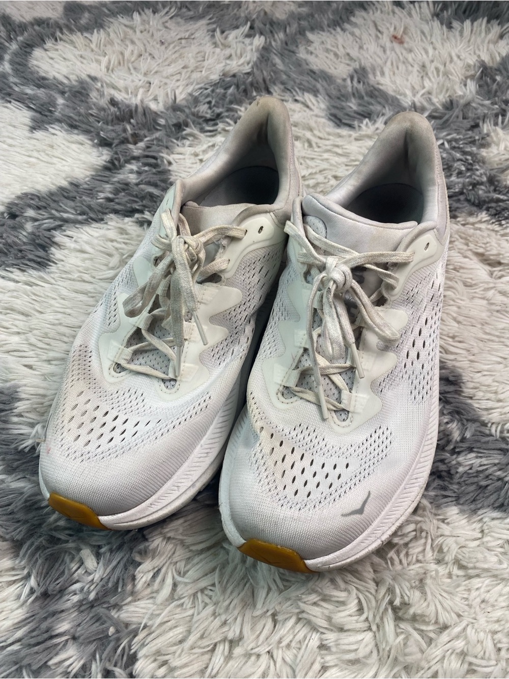 Size 11D - Hoka One One HOKA Kawana 2 White Nimbus Cloud